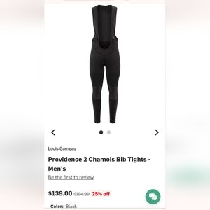 Louis GarneauProvidence 2 Chamois Bib Tights - Men's